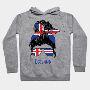 Iceland girl, Iceland Flag, Iceland gift heritage,  Icelander girlfriend,  Icelandic Hoodie